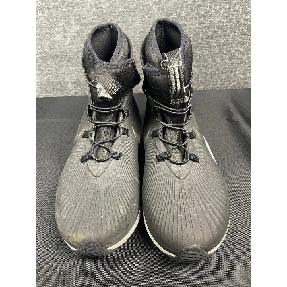 Nike BQ5381-002 Youth Size 3Y Black White High Tops Sneakers,‎ No Insoles